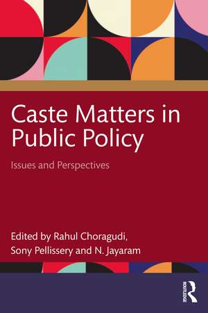 Caste Matters in Public Policy: Issues and Perspectives de Rahul Choragudi