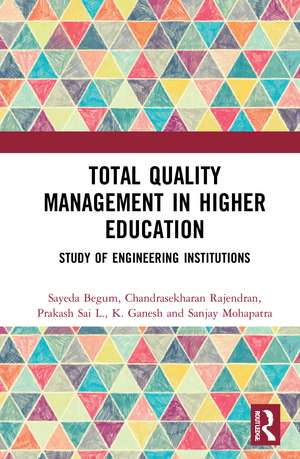 Total Quality Management in Higher Education: Study of Engineering Institutions de Sayeda Begum