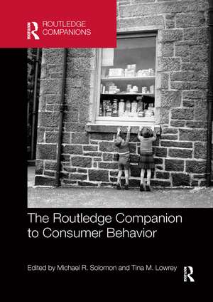 The Routledge Companion to Consumer Behavior de Michael R. Solomon