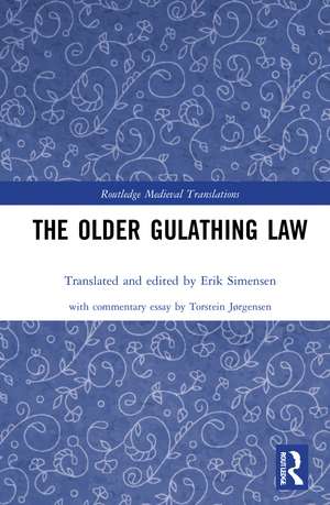 The Older Gulathing Law de Erik Simensen