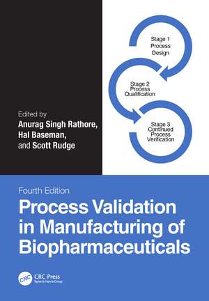 Process Validation in Manufacturing of Biopharmaceuticals de Anurag Singh Rathore