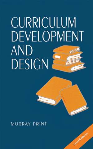 Curriculum Development and Design de Murray Print