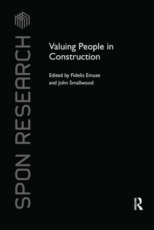 Valuing People in Construction de Fidelis Emuze