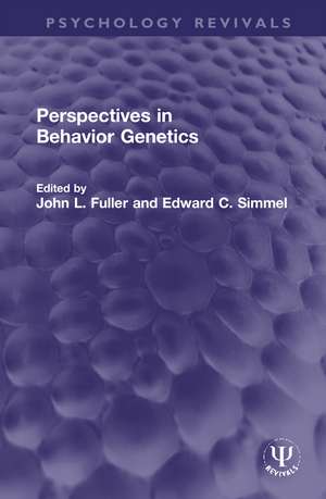 Perspectives in Behavior Genetics de John L. Fuller