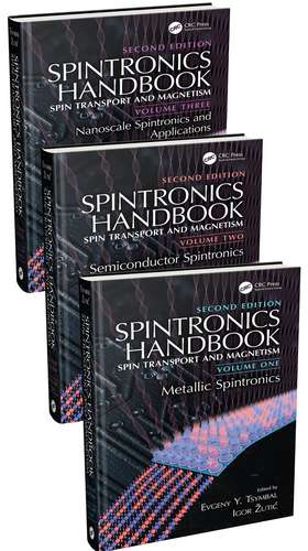 Spintronics Handbook, Second Edition: Spin Transport and Magnetism: Three Volume Set de Evgeny Y. Tsymbal