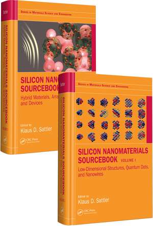 Silicon Nanomaterials Sourcebook, Two-Volume Set de Klaus D. Sattler