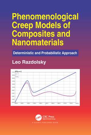 Phenomenological Creep Models of Composites and Nanomaterials: Deterministic and Probabilistic Approach de Leo Razdolsky