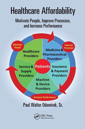 Healthcare Affordability: Motivate People, Improve Processes, and Increase Performance de Sr. Odomirok