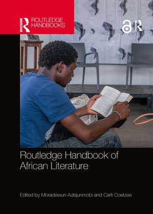 Routledge Handbook of African Literature de Moradewun Adejunmobi