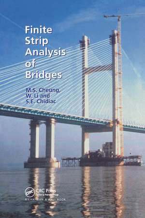 Finite Strip Analysis of Bridges de M.S. Cheung