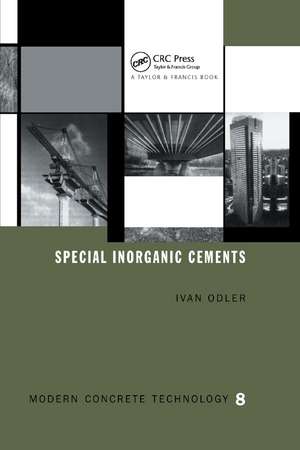 Special Inorganic Cements de Ivan Odler