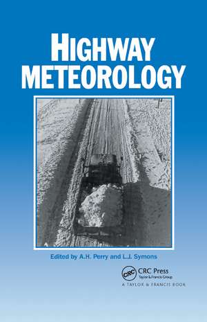 Highway Meteorology de A.H. Perry