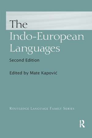 The Indo-European Languages de Mate Kapović