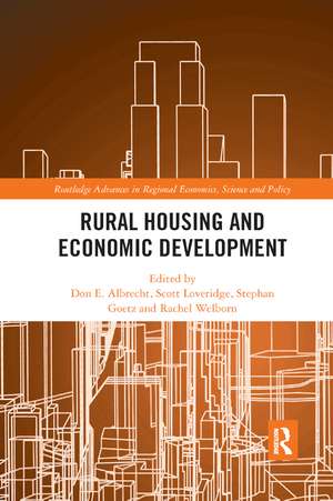 Rural Housing and Economic Development de Don E. Albrecht