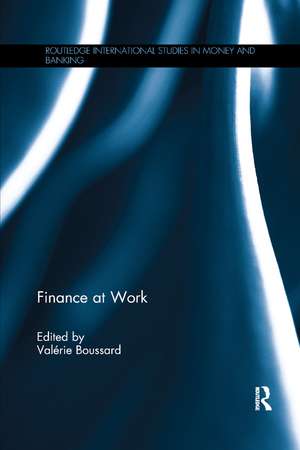 Finance at Work de Valérie Boussard