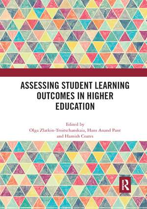 Assessing Student Learning Outcomes in Higher Education de Hamish Coates