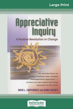 Appreciative Inquiry de David Cooperrider