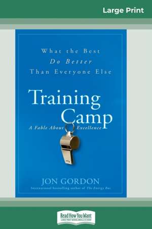 Training Camp de Jon Gordon