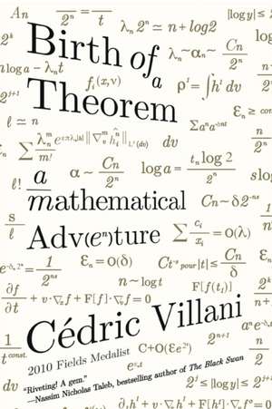 Birth of a Theorem de Cedric Villani