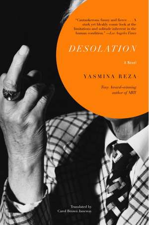 Desolation de Yasmina Reza