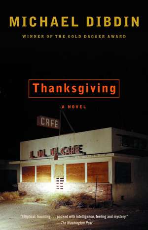 Thanksgiving de Michael Dibdin