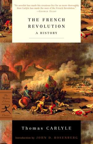 The French Revolution de Thomas Carlyle