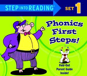 Step Into Reading Set 1 Phonics First Steps Box Set de Random House