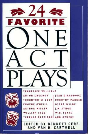 24 Favorite One Act Plays de Bennett Cerf