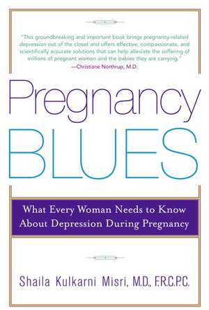 Pregnancy Blues: What Every Woman Needs to Know about Depression During Pregnancy de Shaila Misri