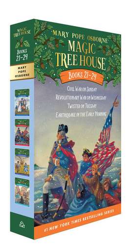 Magic Tree House Volumes 21-24 Boxed Set: American History Quartet de Mary Pope Osborne