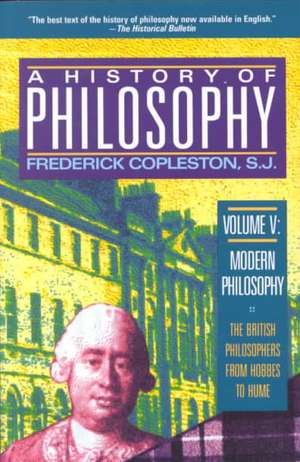 History of Philosophy, Volume 5 de Frederick C. Copleston