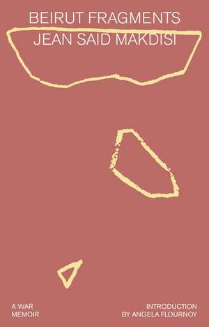 Beirut Fragments de Jean Said Makdisi