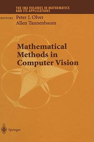 Mathematical Methods in Computer Vision de Peter J. Olver