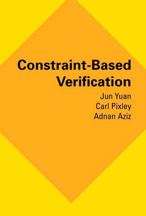 Constraint-Based Verification de Jun Yuan