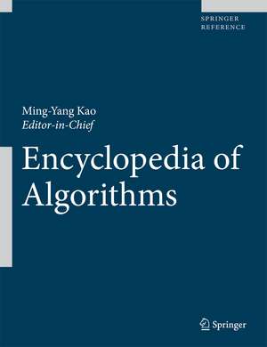 Encyclopedia of Algorithms de Ming-Yang Kao