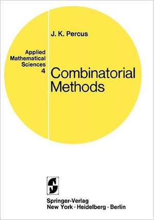 Combinatorial Methods de Jerome K. Percus