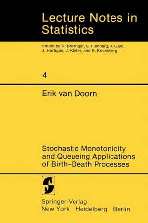 Stochastic Monotonicity and Queueing Applications of Birth-Death Processes de Erik van Doorn