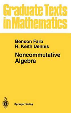 Noncommutative Algebra de Benson Farb