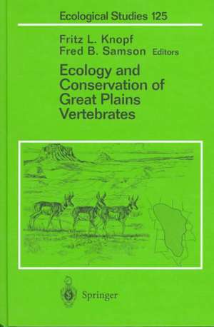 Ecology and Conservation of Great Plains Vertebrates de Fritz L. Knopf