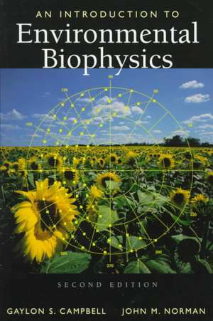 An Introduction to Environmental Biophysics de Gaylon S. Campbell