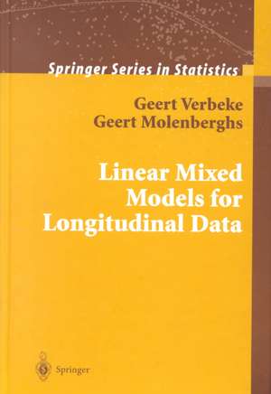 Linear Mixed Models for Longitudinal Data de Geert Verbeke