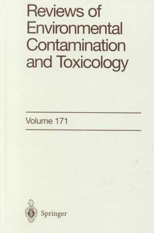 Reviews of Environmental Contamination and Toxicology: Continuation of Residue Reviews de Dr. George W. Ware