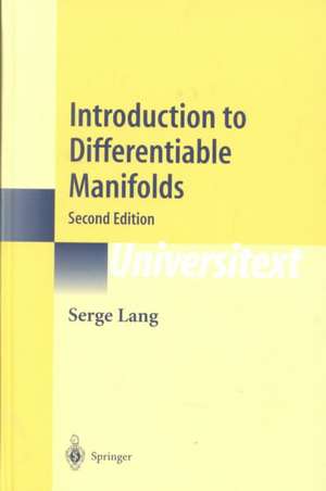 Introduction to Differentiable Manifolds de Serge Lang