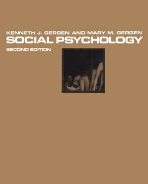 Social Psychology de K. J. Gergen