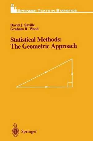 Statistical Methods: The Geometric Approach de David J. Saville