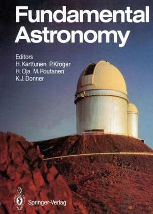 Fundamental Astronomy de Hannu Karttunen