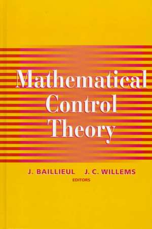 Mathematical Control Theory de S. K. Mitter