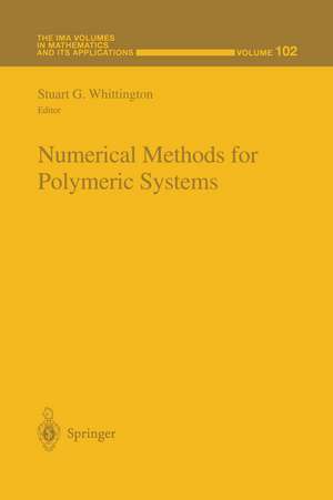 Numerical Methods for Polymeric Systems de Stuart G. Whittington