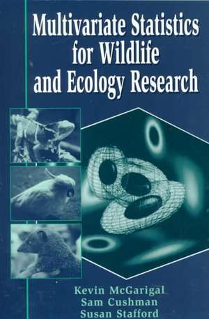 Multivariate Statistics for Wildlife and Ecology Research de Kevin McGarigal