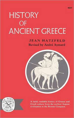 History of Ancient Greece de Jean Hatzfeld